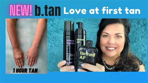 b tan love at first tan before and after